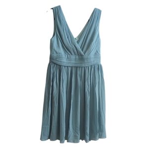 Ever Pretty Dark Seafoam Green V-Neck Sleeveless Cocktail Dress Size 2XL NWT